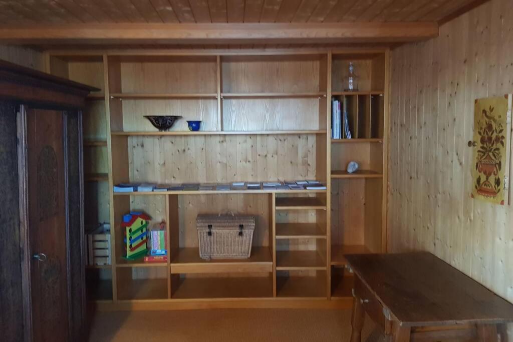 Bauernhaus Mit Charme, Traumaussicht Und Sauna Weggis Exteriér fotografie